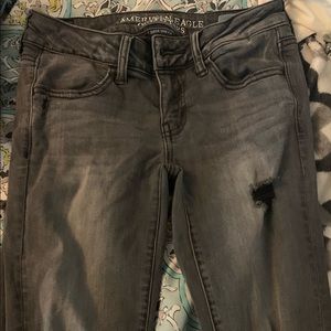 American Eagle Jegging distressed